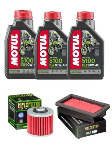 ZES-SER-OLE-MOT-YAM-660-2 - Ремкомплект масла и фильтров Motul для мотоцикла Yamaha XT 660