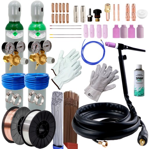 Редуктор цилиндр провод TIG 17v Migomat Bester ALU