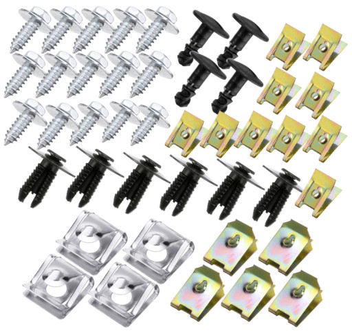 44SET - Набір кріпильних гвинтів для оббивки автомобіля