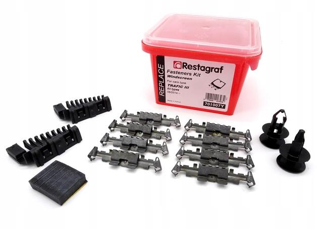 RSG701007Y 727253922R - Набір затискачів для лобового скла Talento Vivaro