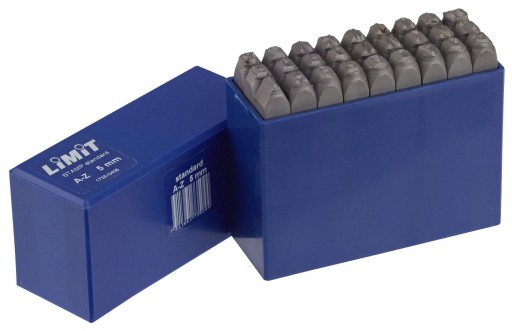 Набір буквених штампів A-Z з висотою букв 8 мм Limit