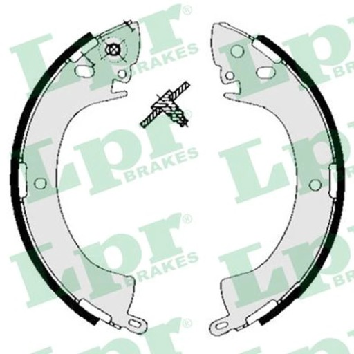 LPR 05240 Комплект тормозных колодок