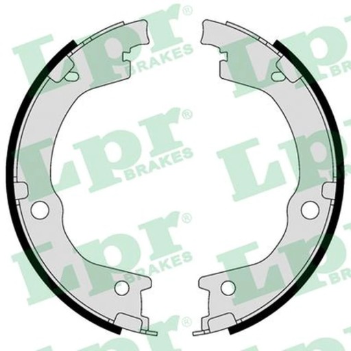 9460 - Комплект тормозных колодок, стояночный тормоз LPR