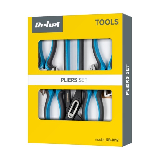 Набір комбінованих щипців 5 шт.