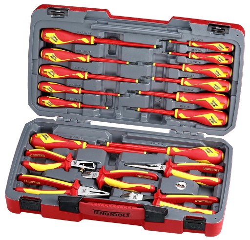Набор плоскогубцев и отверток 1000 V Teng Tools TV1