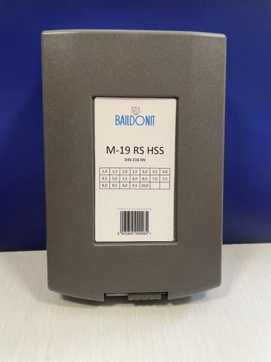 Набор сверл M-19 RS HSS Baildonit