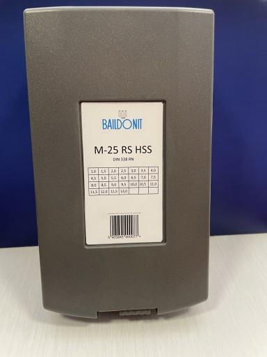 Набор сверл M-25 RS HSS Baildonit