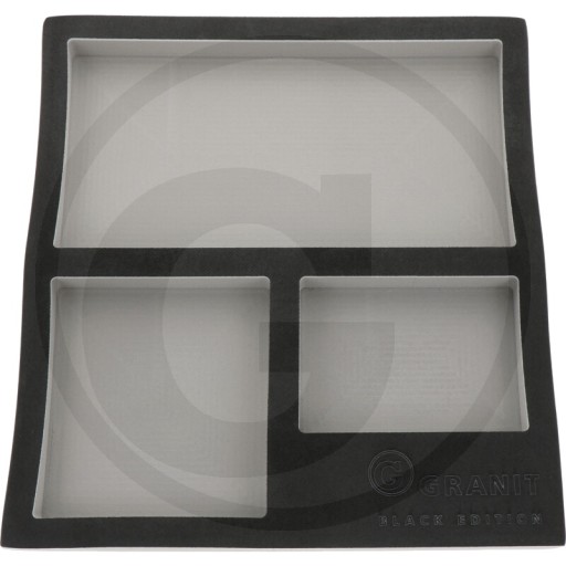Набір порожніх вкладишів BLACK EDITION для візка майстерні GRANIT