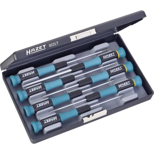 Набір викруток hazet з плоским хрестоподібним шліцом 7 шт.