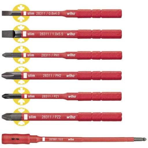 Набір викруток Wiha SoftFinish, 7 шт.