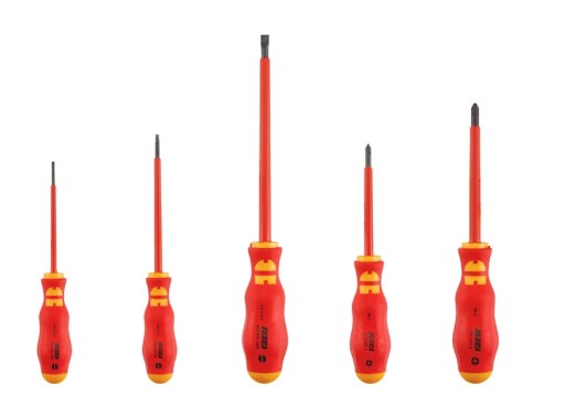 Набор отверток для электриков 1000В VDE-PH/SL Zebra, 5 шт.