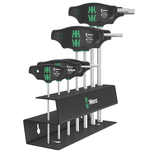 Набор отверток для винтов hex-Plus 454/7 HF Set 2 с ручкой по