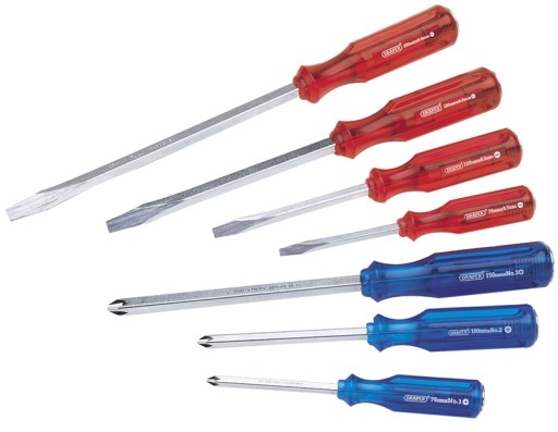 Набір викруток плоских і PH для пробивання, 7 шт.