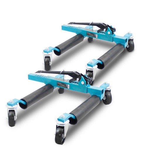 Комплект из 2-х маневровых тележек, маневровая тележка до 560 кг/шт на легковой автомобиль.