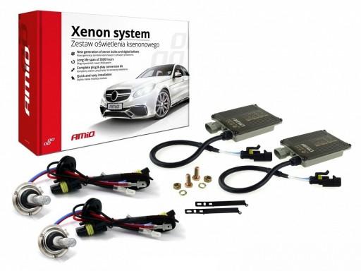 HID 1068 CANx2+2 żar - Металевий комплект Xenon H7 - CanBus VERTEX digital HID