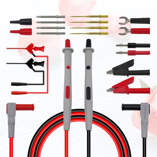 Набор зажимов типа «крокодил» для мультиметрового щупа