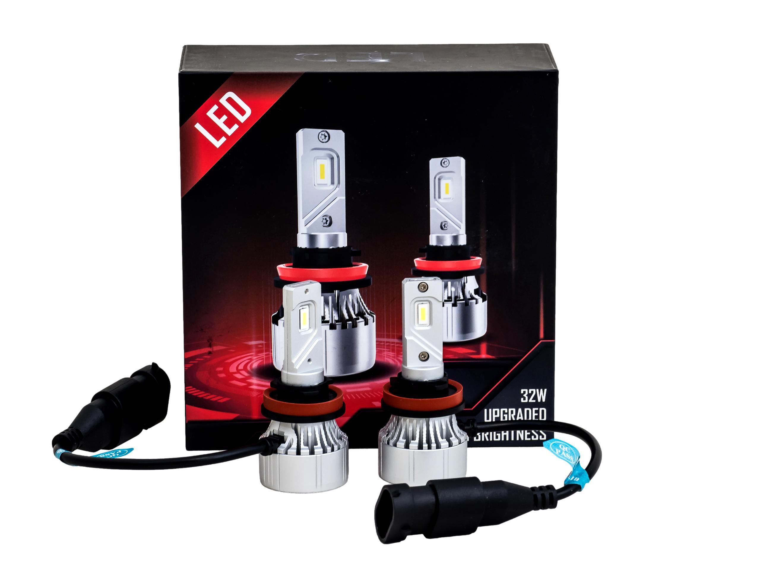 Комплект светодиодных ламп H8 / H11 12.000 LM 32 Watt X10
