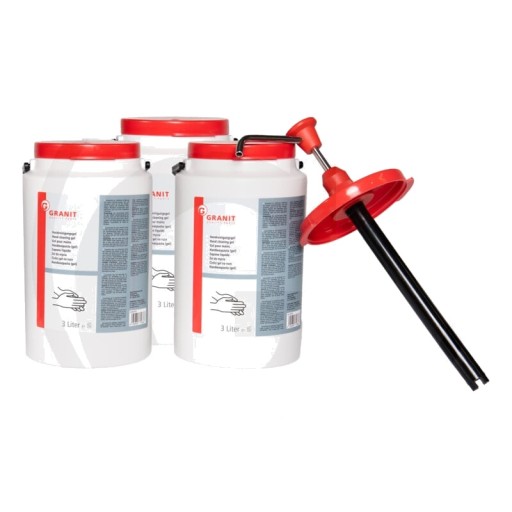 Набір гелів для прання рук з насосом, 3х3л