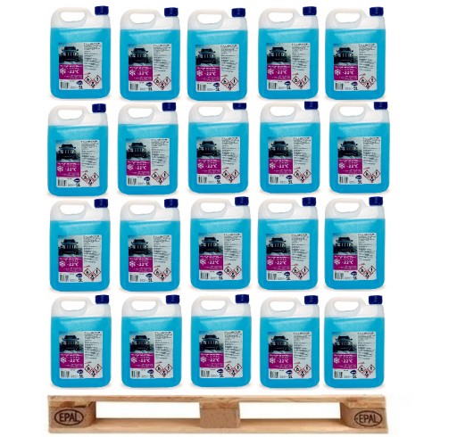 Зимняя жидкость для омывателя -22°C 5L X 144PCS цитрусовый поддон