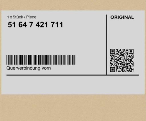 51647421711 7421711 - Крестовина Пд BMW X5 F95 G05 G18 X6 F96 G06 X7 G07 XM G09