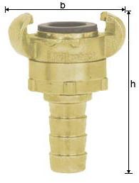 Соединитель с поворотным кольцом DN19 Ludecke SSG19