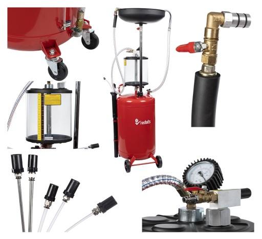 Мойка-всасывающая машина для масла с резервуаром REDATS