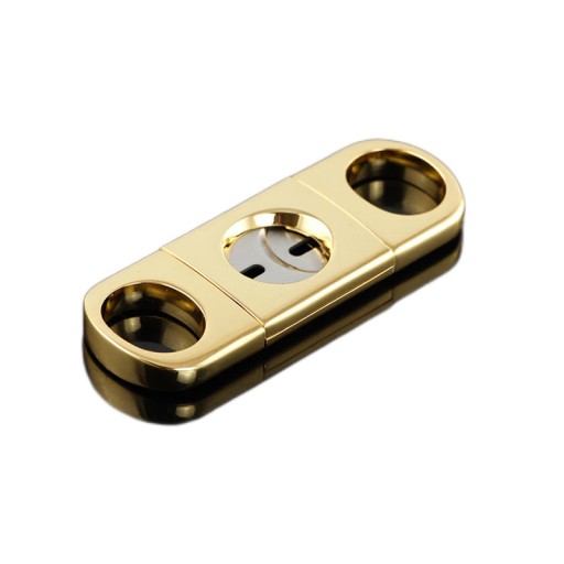 6958233115104 - Злотий метал ножиці для сигар гострий ніж аксесуари