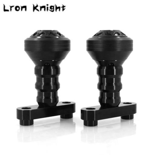 Защитная рамка Duke в золотом стиле — молния, черная