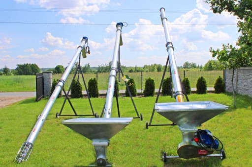 6m - Фі гадюка 125 6м гадюка для зерна гвинтовий живильник оцинкований конвеєр