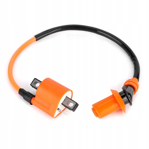 QC36672 - Модифицированная оранжево-черная катушка зажигания