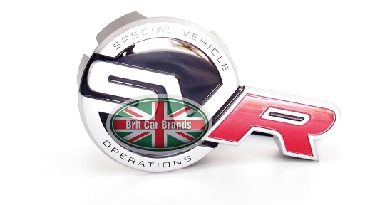 Значок Емблема SVR Range Rover Sport 2 L494 LR066553 FK6M001B46AA