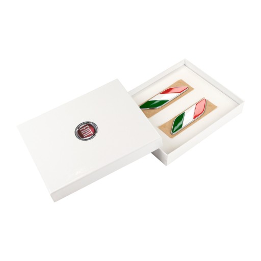 50901681 - Значок итальянского флага Fiat Alfa Romeo Lancia OE