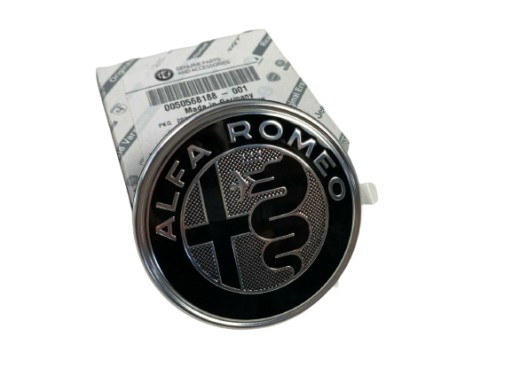 50568188 - Alfa Romeo Giulia Stelvio черный задний логотип