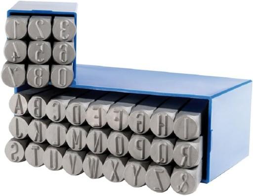 Цифровые и буквенные маркеры 0–9 и A–Z и (комбинация) 8 мм.
