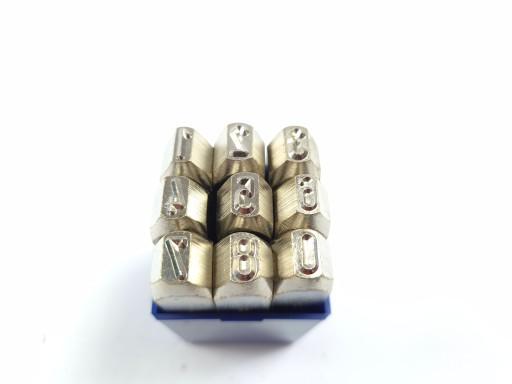 Цифровые маркеры (нумераторы) 0-9 особо прочные 8 мм GRAUREM