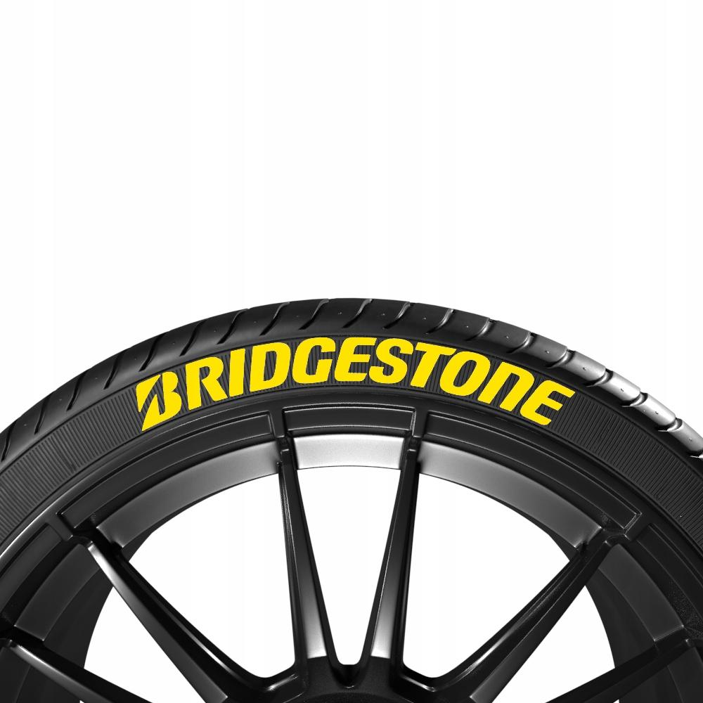 Желтые надписи на шинах BRIDGESTONE (4шт.)