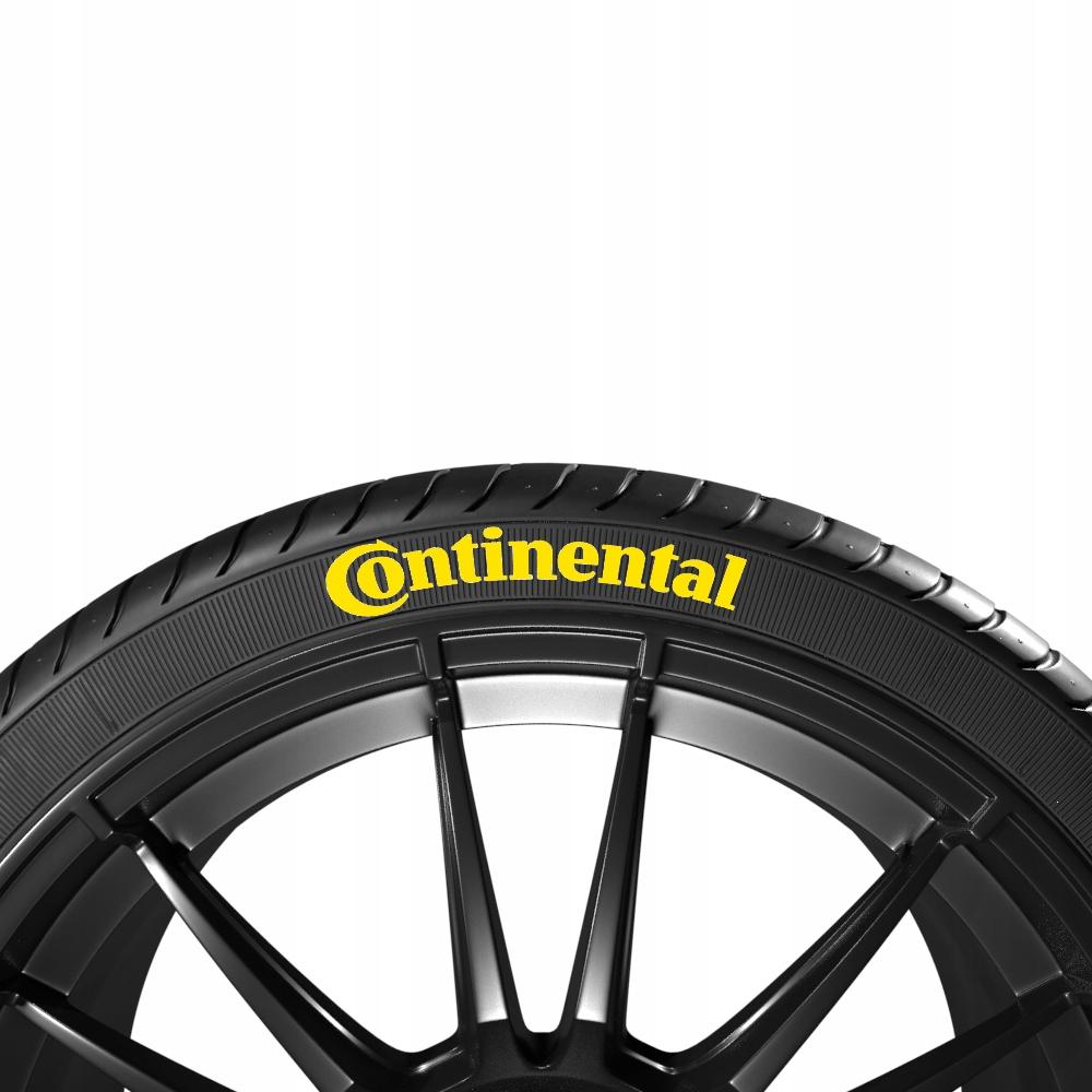 Желтые надписи на шинах CONTINENTAL (8шт.)