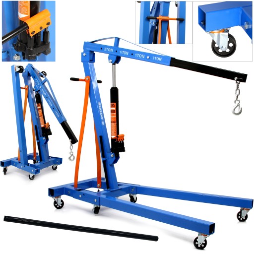 Кран для мастерской Кран-подъемник для двигателей 2T CATA 2xPump