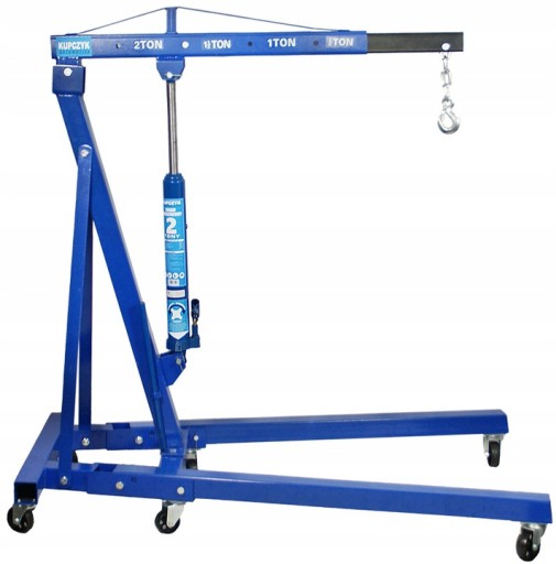 Кран мастерской 2Т Купчик Подъемник для двигателей KZW-2T.