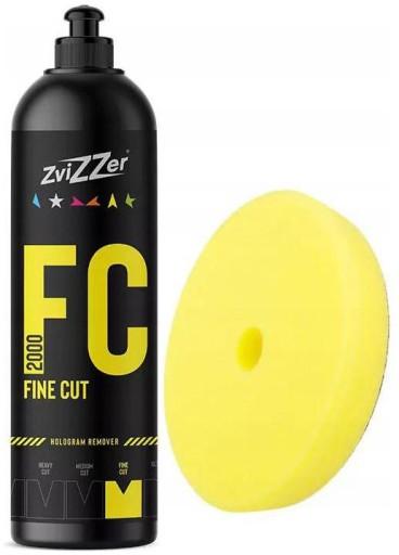 ZviZZer FC2000 750ml + TRAPEZO PAD YELLOW FINE CUT