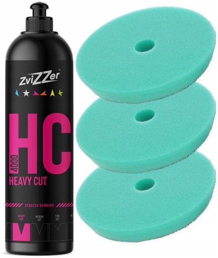 ZviZZer HC4000 750ml 3X Thermo PAD GREEN CUT Cut