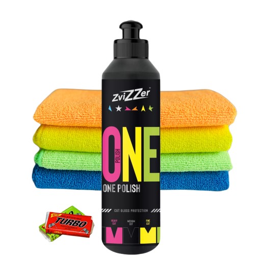 Zvizzer ONE POLISH-полірувальна паста one step 250ml безкоштовно !