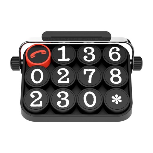 Наклейка с номером 0-9 в стиле письма на приборной панели автомобиля