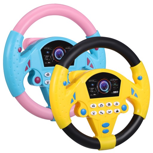 36150084 - Kids Playset Pretend Steering Wheel Sounding Toy