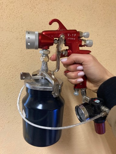 Краскопульт для эффекта нити (мрамор) v-1 s