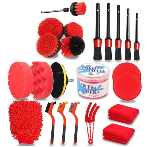 Alami внутренняя щетка для чистки автомобиля авто детализация набор инструментов