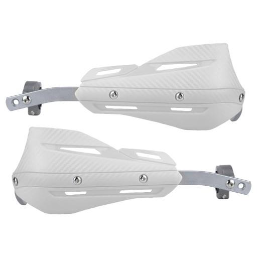 Универсальные защитные ограждения белого стиля для мотоцикла