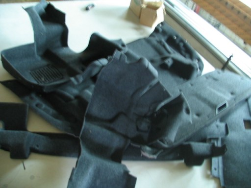 Бекон Оббивка багажника CLK W208 кабріолет