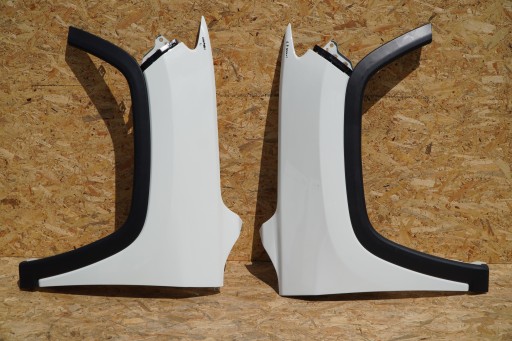 Переднє праве крило ліве листовий металл ковпак jeep compass ii акрилова голка 17-