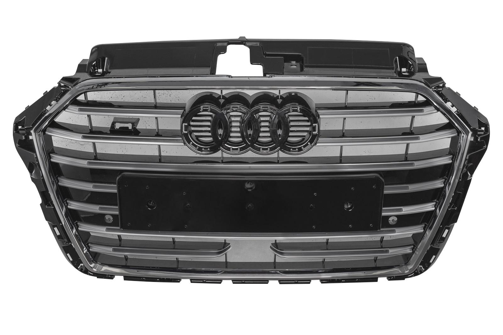AUDI A3 8V 17-20 Lift гриль стайлінг на S3 хром